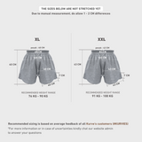 Barekurve Denim Shorts | Asphalt